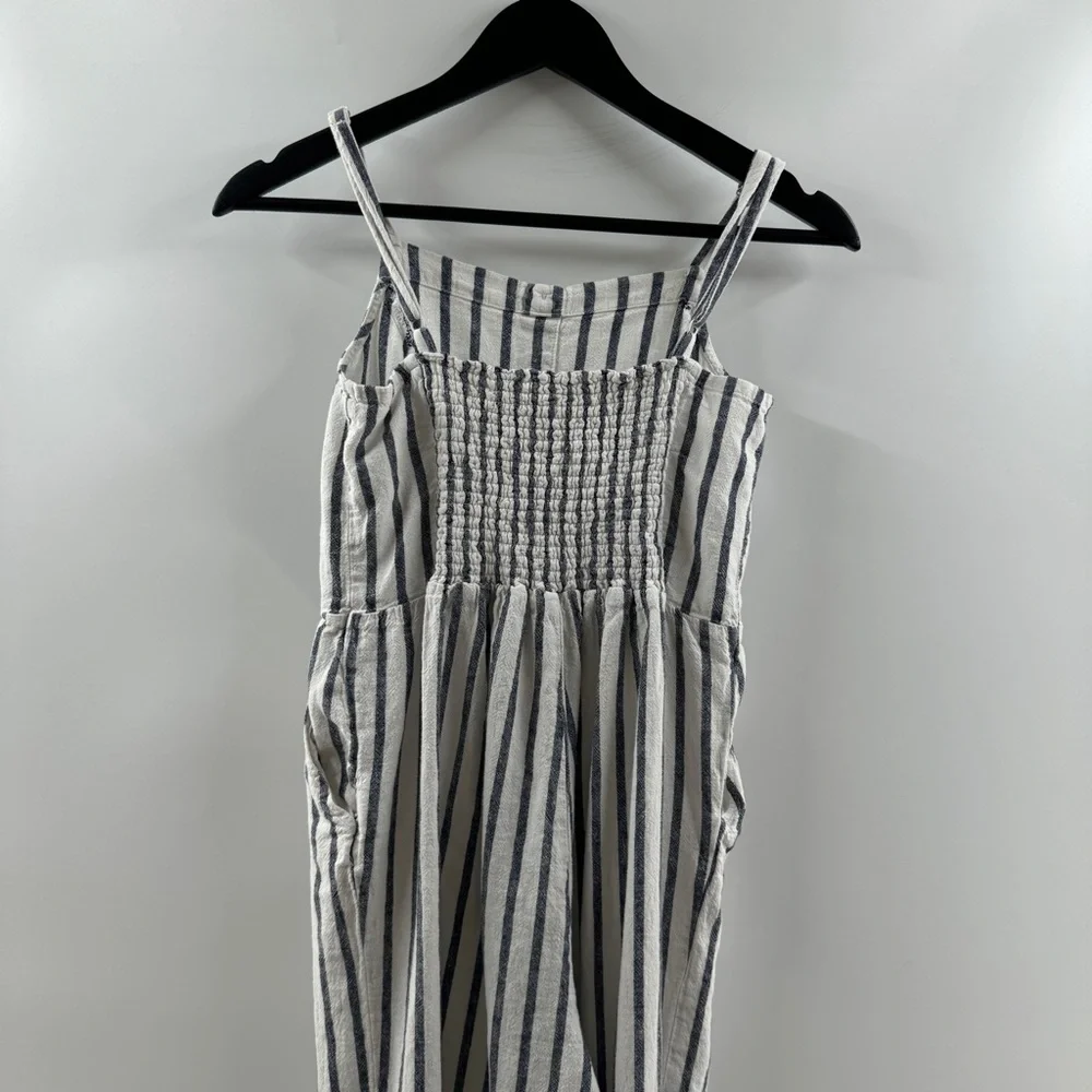 Old Navy Blue & White Striped Tank Jumpsuit – Women’s S - Picture 7 of 9